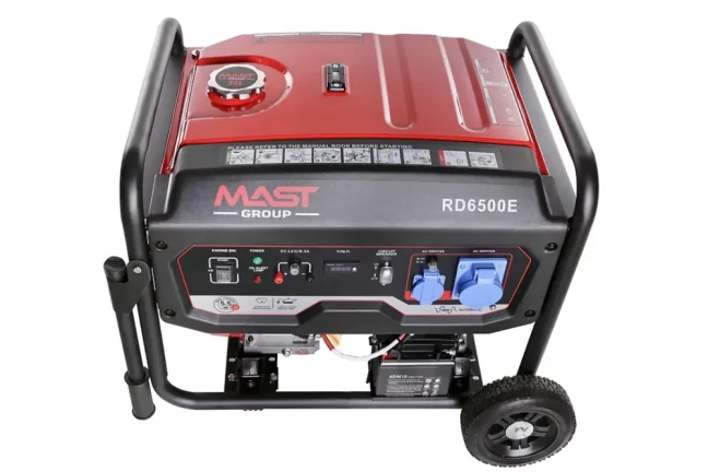 Elektrocentrála Metcor RD6500E - 5,5 kW, 230V, benzín, elektrický start