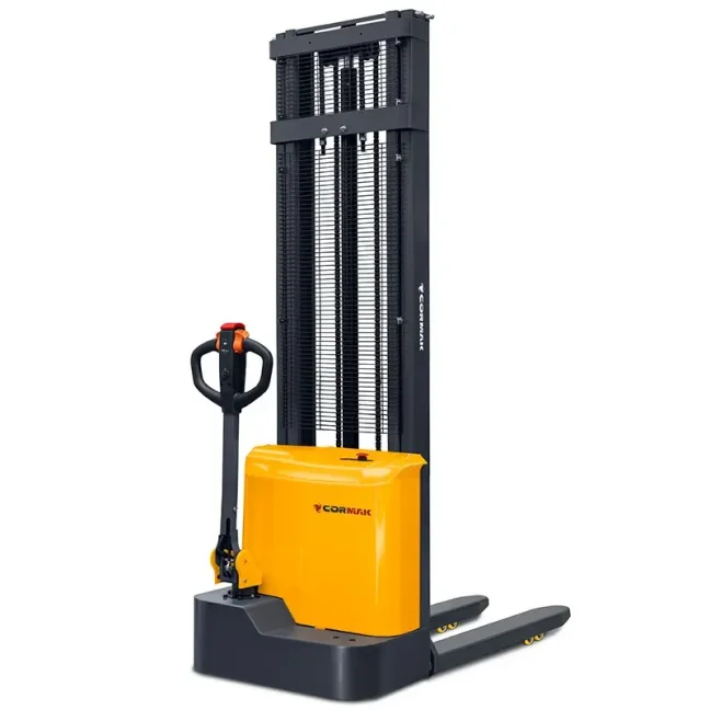 Elektrický sloupový vozík Q15E25-2, nosnost 1500 kg, zdvih 2500 mm