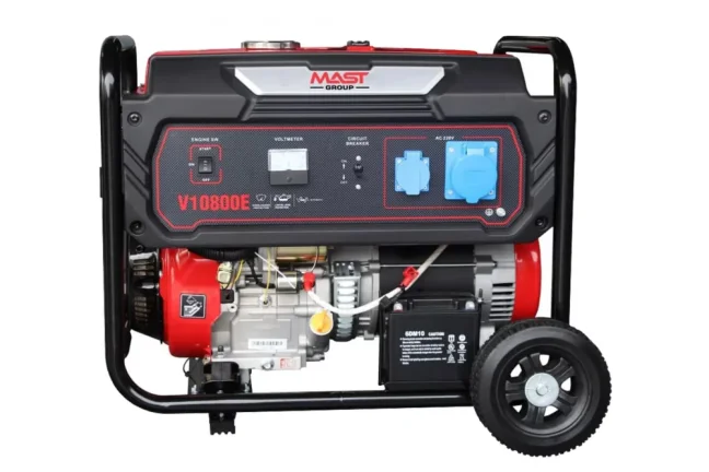 Elektrocentrála Metcor RD10800E - 8,5 kW, 230V, benzín, elektrický start