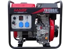 Elektrocentrála Metcor YH4000AE - 3,3 kW, 230V, nafta, elektrický start