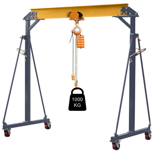 Portálový jeřáb PK1, 1000 kg, výška 240-350 cm